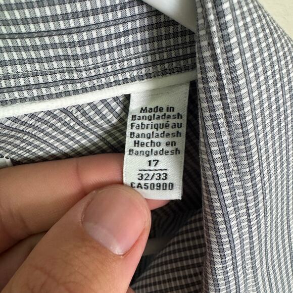 Calvin Klein Slim Fit Non-Iron Button-Up Shirt US Men's 17/32-33 - Picture 6 of 8